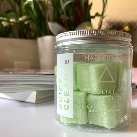 Harper & Ari juice cleanse exfoliating sugar cubes lot 4 subscription box bath - Picture 2 of 3